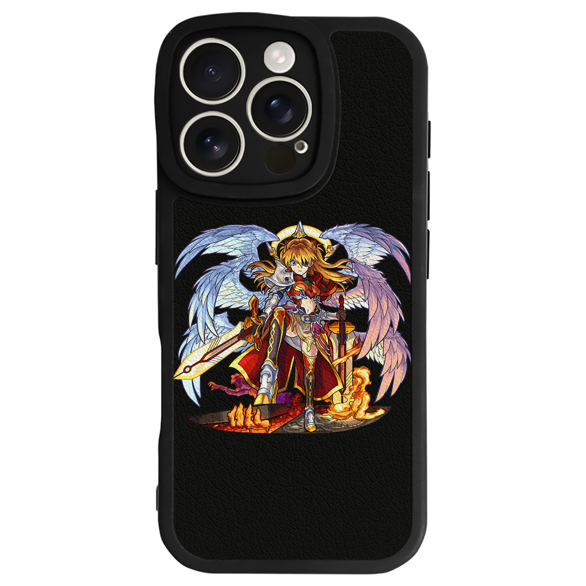 （画像用） EVA 新世紀エヴァンゲリオン 【iPhone 16シリーズ対応】シリコンスマホケース（レザー調） 材質：シリコン